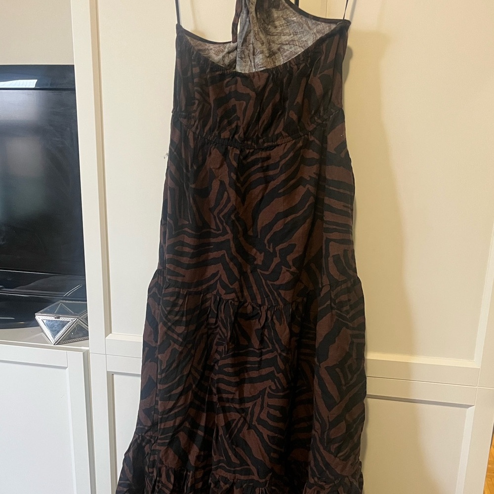 Nicole Miller Maxi Halter Dress
